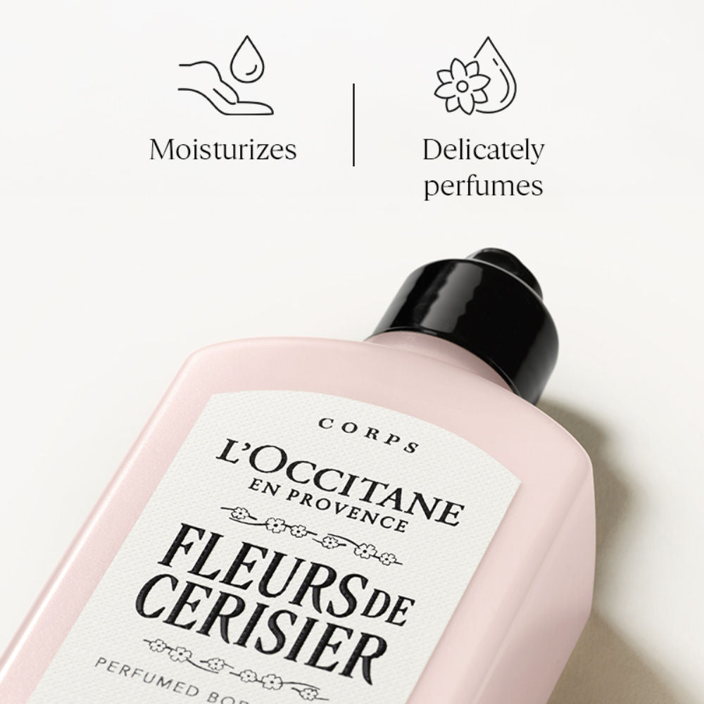 L'Occitane Fleurs De Cerisier Perfumed Body Lotion, Cherry Blossom, 250ml