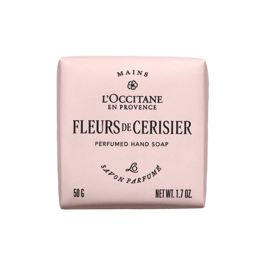 L'Occitane Fleurs De Cerisier Perfumed Hand Soap, Cherry Blossom, 50gm, Buy from Indicrest
