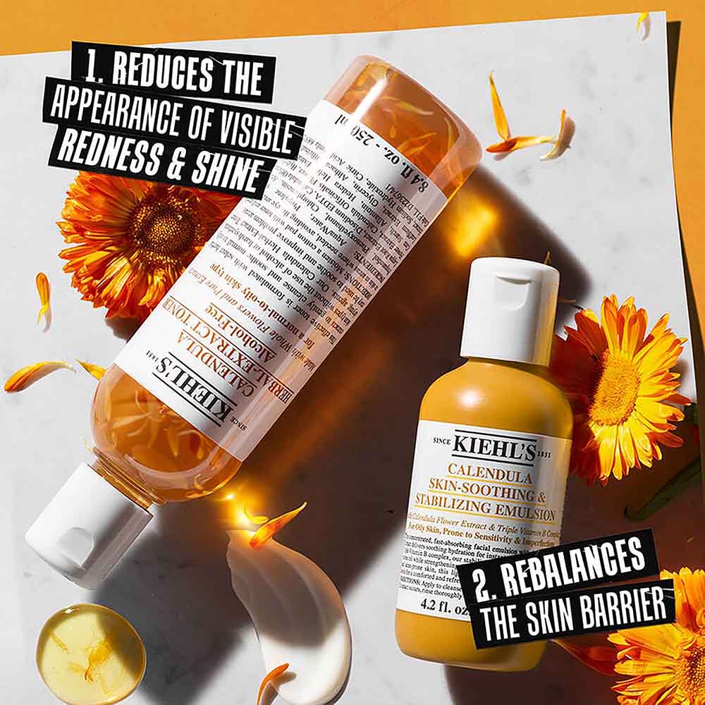Kiehl's Calendula Skin-Soothing and Stabilizing Emulsion - For Face, 125ml