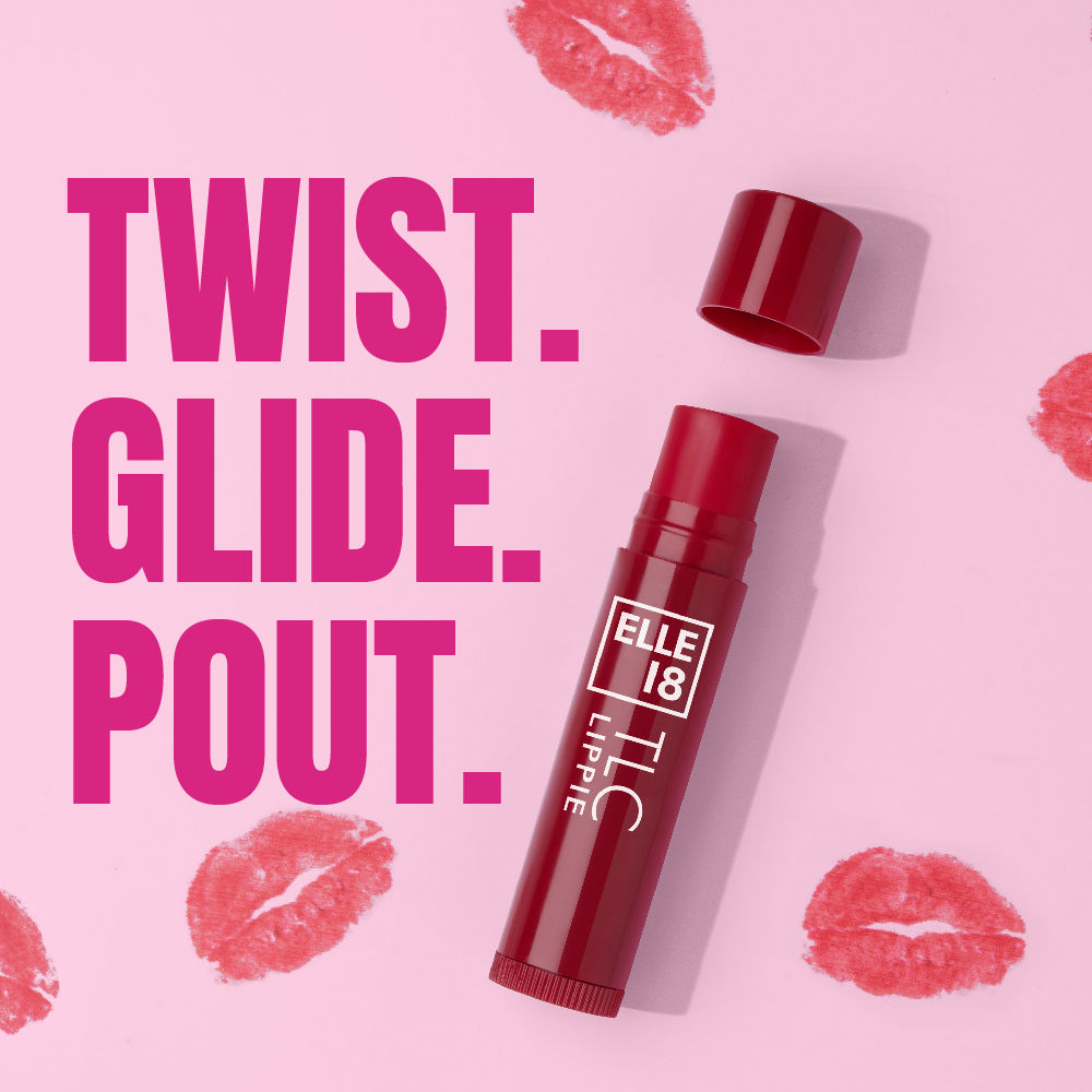 Elle 18 TLC Lippie Lip Balm - Raspberry, 4.5g Buy at Indicrest Image 4