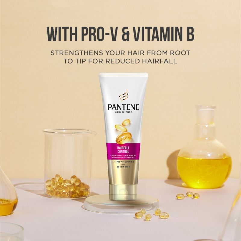 Pantene Advanced Hair Fall Solution Hair Fall Control Conditioner, 200ml Buy at Indicrest Image 3