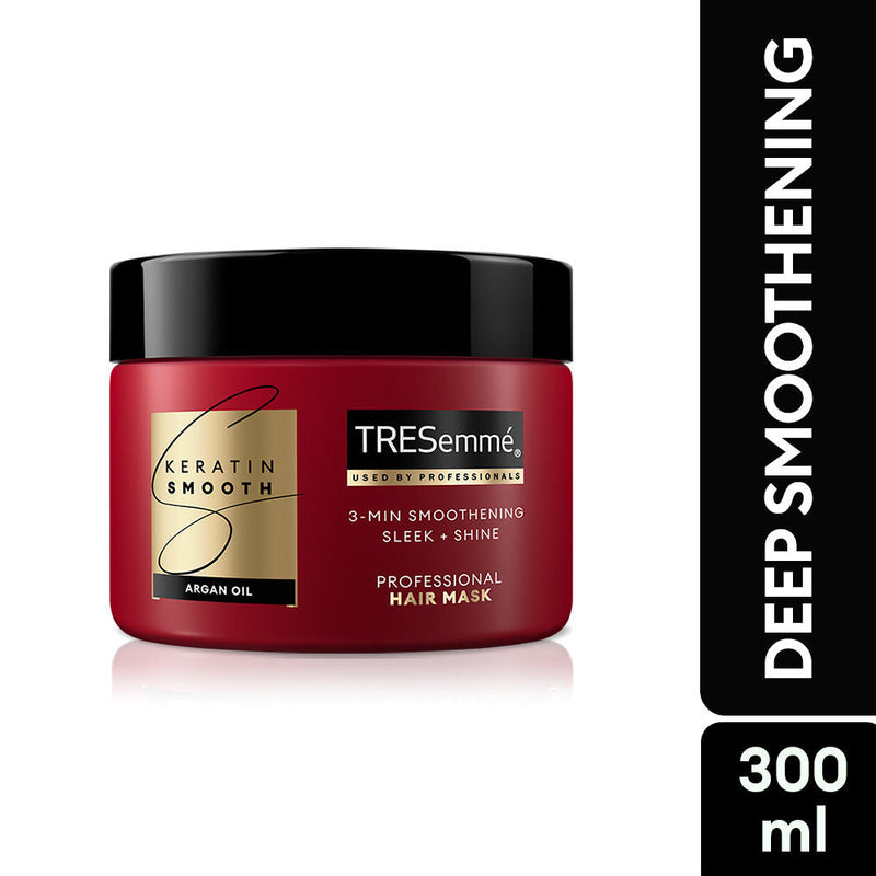 TRESemme Keratin Smooth Deep Conditioning Hair Mask for Stronger Smoother Hair with Argan Oil, 300ml Buy at Indicrest