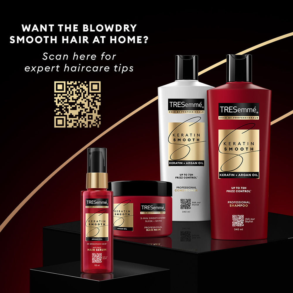 TRESemme Keratin Smooth Deep Conditioning Hair Mask for Stronger Smoother Hair with Argan Oil, 300ml Buy at Indicrest Image 9