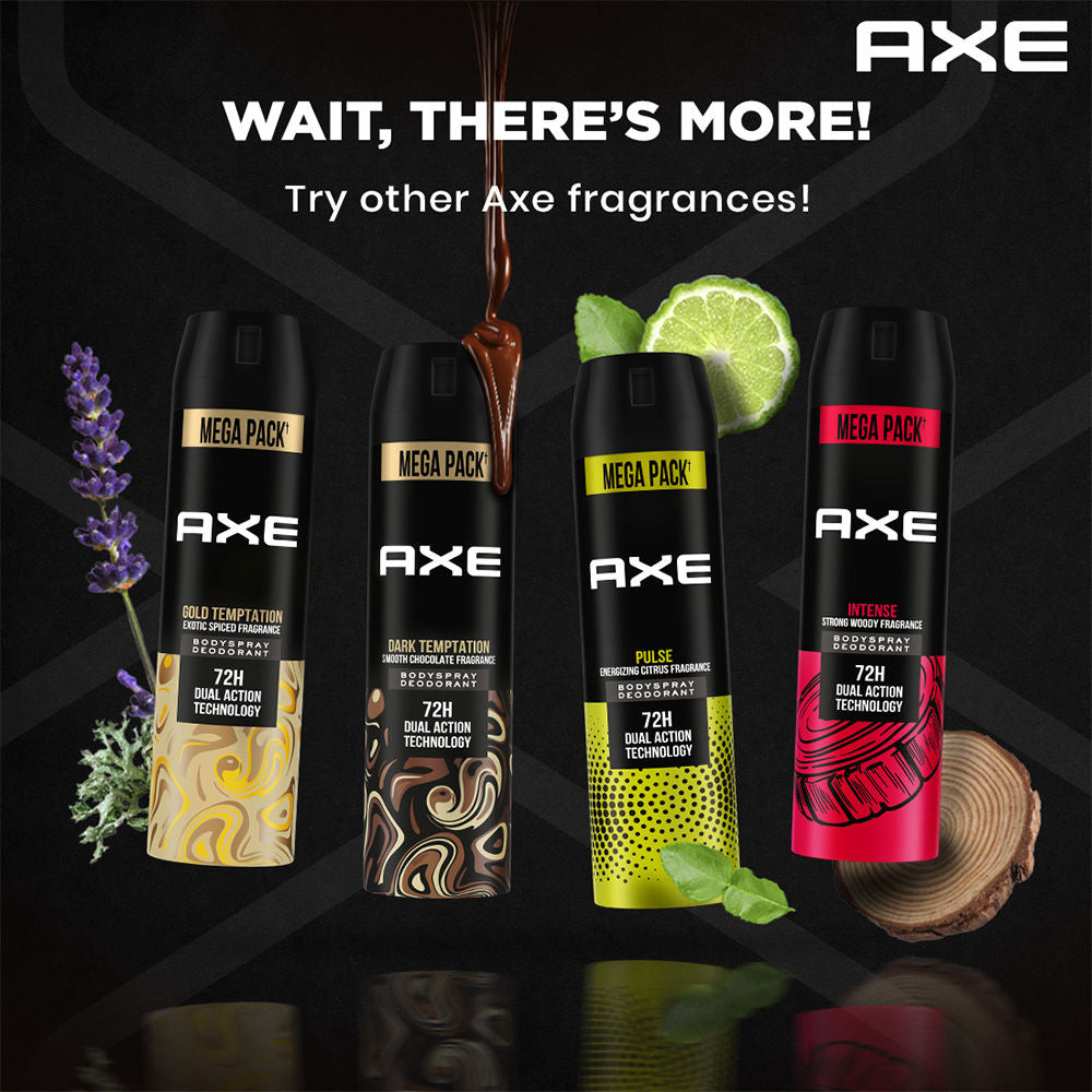 Axe Dark Temptation Long Lasting Deodorant Body Spray Combo - 215ml x 3 units Buy at Indicrest Image 10
