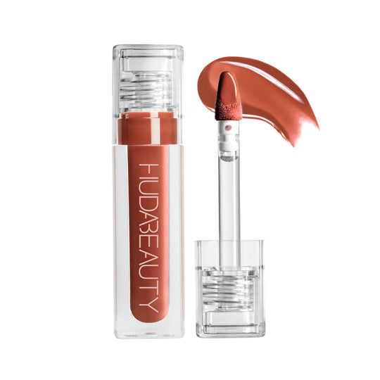 Huda Beauty FAUX FILLER Extra Shine Lip Gloss - Foxy, 3.9ml, Buy from Indicrest