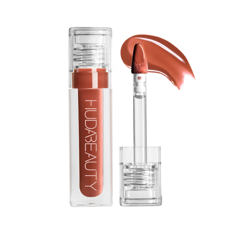 Huda Beauty FAUX FILLER Extra Shine Lip Gloss - Foxy, 3.9ml, Buy from Indicrest