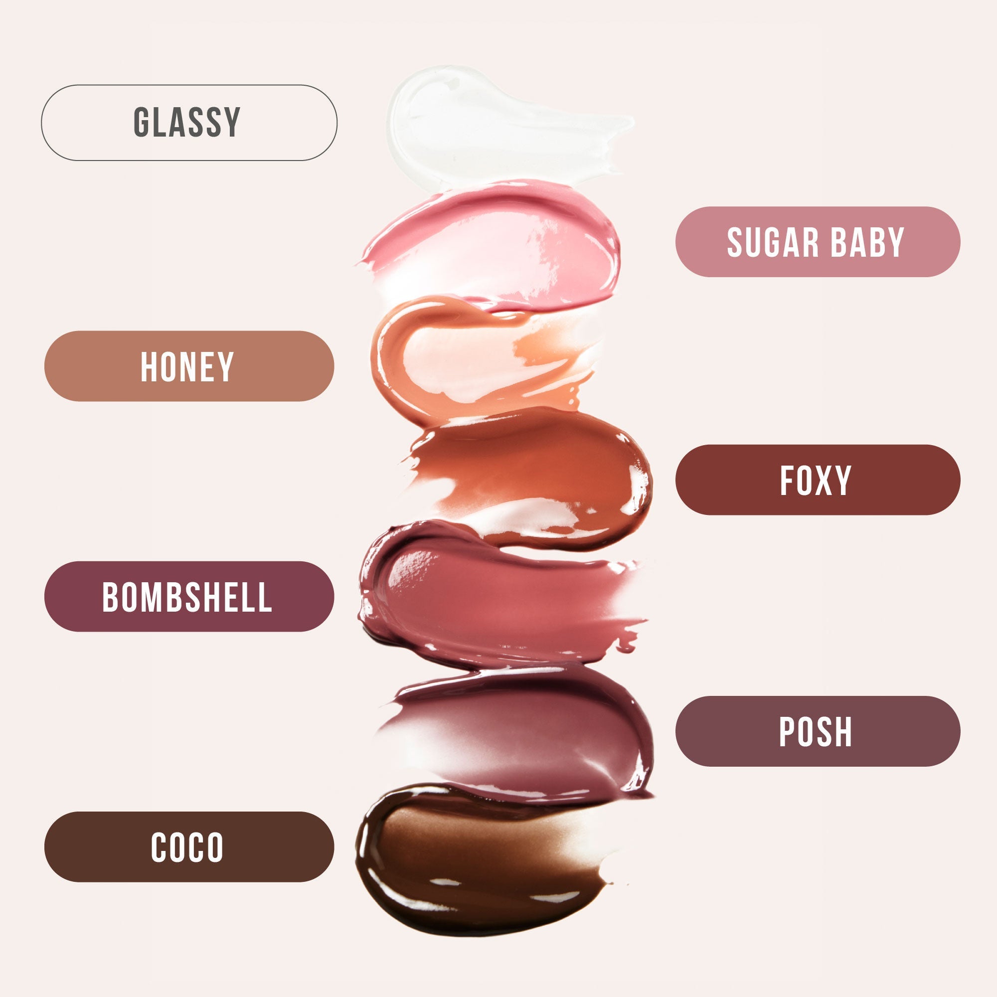 Huda Beauty FAUX FILLER Extra Shine Lip Gloss - Foxy, 3.9ml