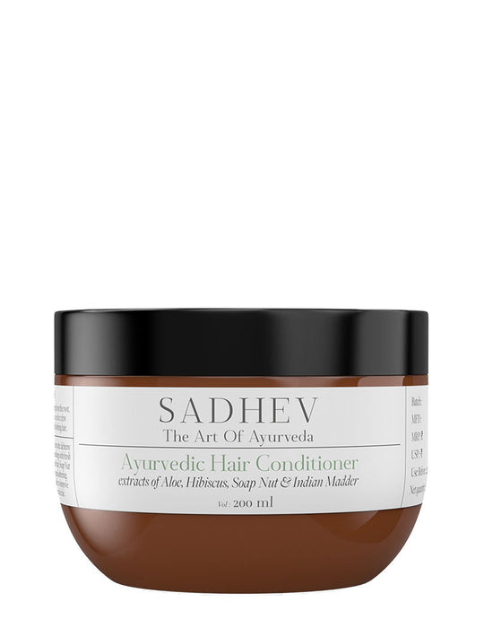 Sadhev Ayurvedic Conditioner - Aloe & Hibiscus, 200ml, Buy from Indicrest
