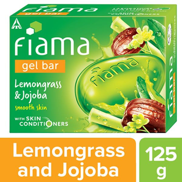 Fiama Lemongrass & Jojoba Gel Bar for Smooth Skin, Skin Friendly PH, Safe On Skin, 125g Buy at Indicrest