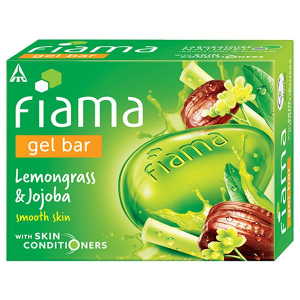 Fiama Lemongrass & Jojoba Gel Bar for Smooth Skin, Skin Friendly PH, Safe On Skin, 125g Buy at Indicrest Image 2