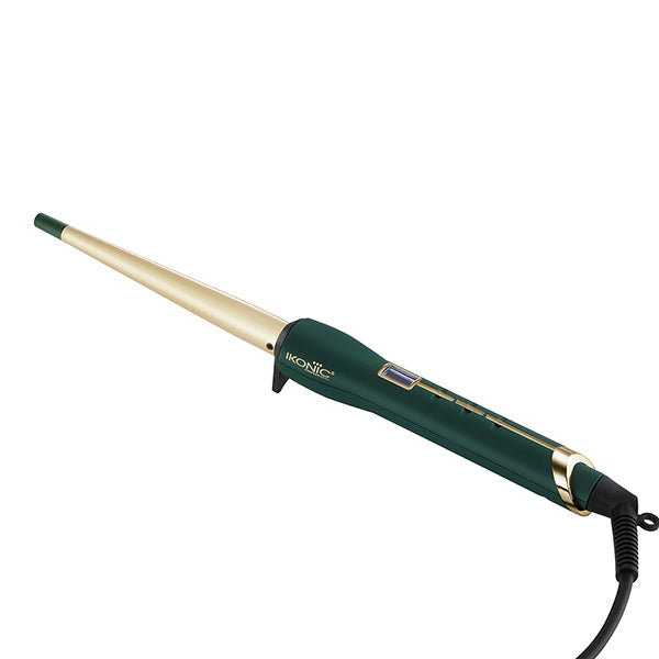 Ikonic Professional Conical Tong Emerald Hair Curler - 19 mm