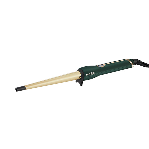 Ikonic Professional Conical Tong Emerald Hair Curler - 19 mm
