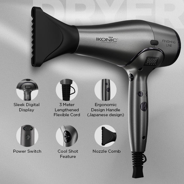 Ikonic Professional Finishing Line Hair Dryer