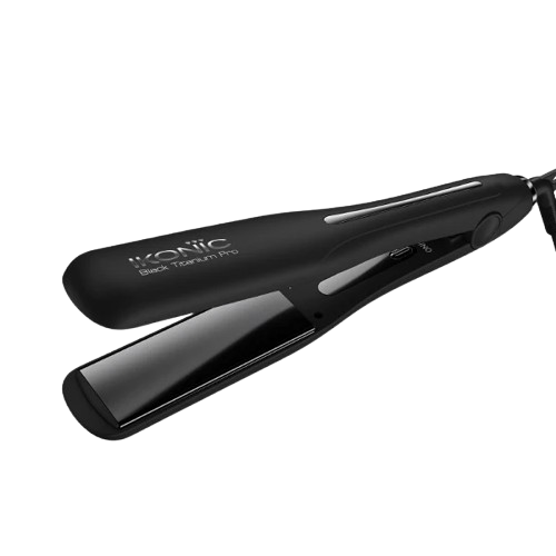 Ikonic Professional Black Titanium Slim 3.0 Hair Straightener