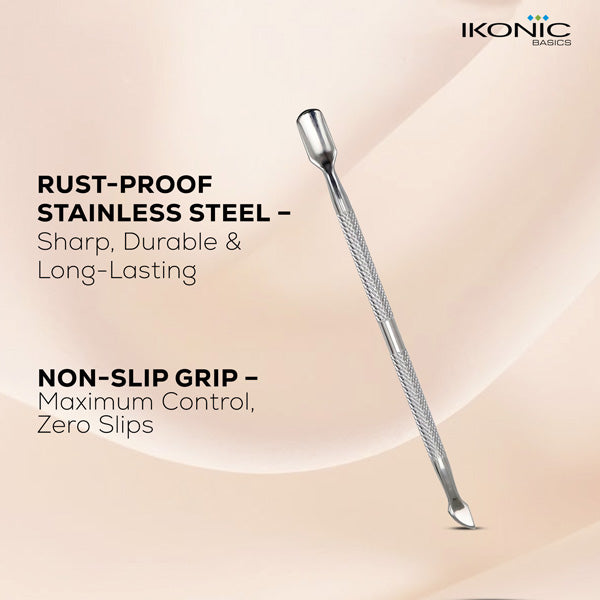 Ikonic Basics Nail Pusher & Cuticle Remover IKB-713C Buy at Indicrest Image 4