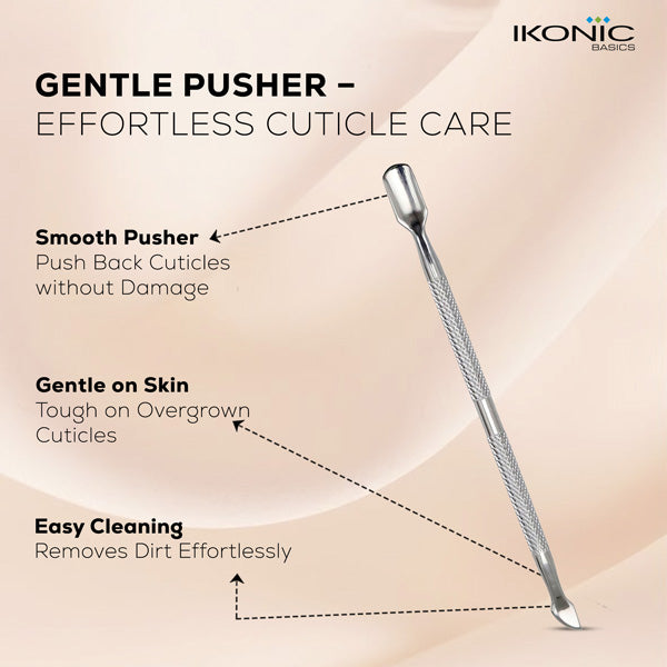 Ikonic Basics Nail Pusher & Cuticle Remover IKB-713C Buy at Indicrest Image 5