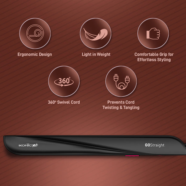 Ikonic Me Go Straight Hair Straightener