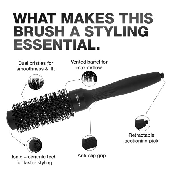 Ikonic Professional Thermal Round Brush, TRB-43