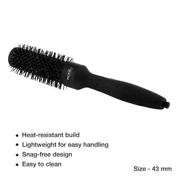 Ikonic Professional Thermal Round Brush, TRB-43