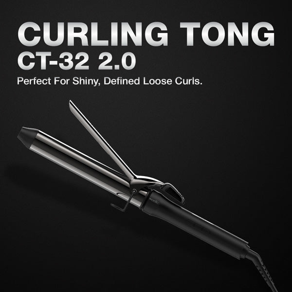 Ikonic Professional Curling Tong 2.0 Hair Curler, Size 32
