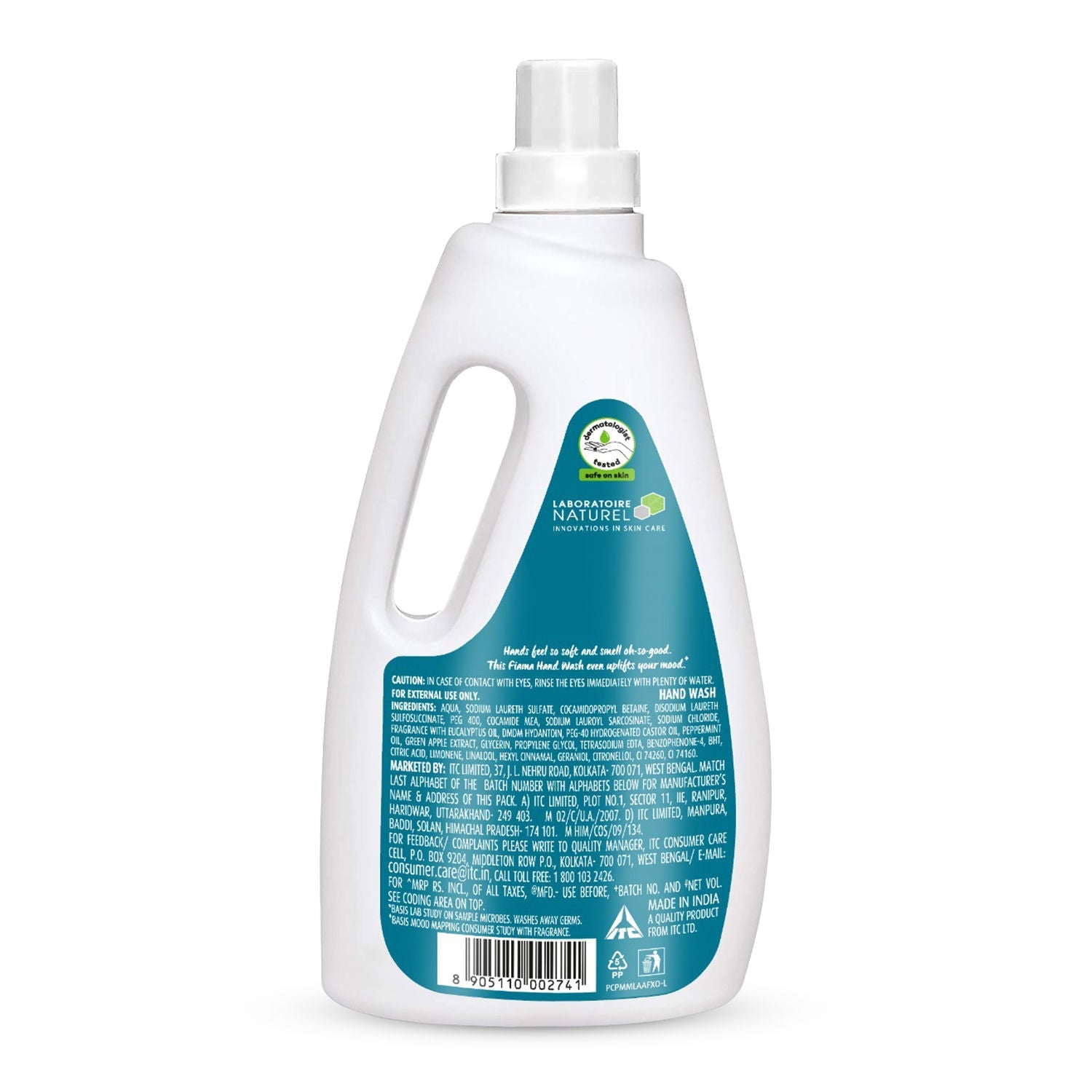 Fiama Fresh Hand Wash, Peppermint Oil & Green Apple Extract Handwash For Soft And Supple Hands, 1000ml Buy at Indicrest Image 5
