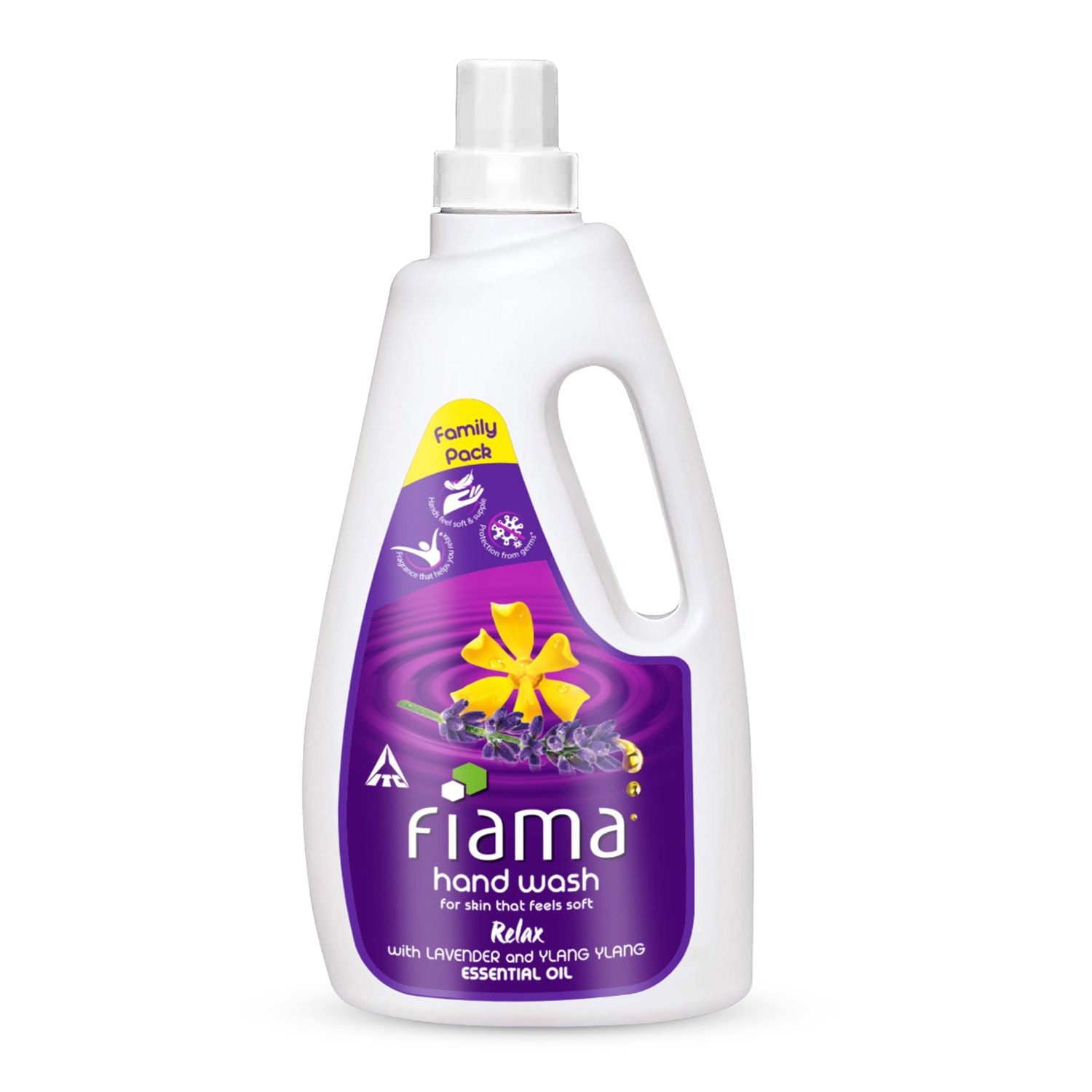 Fiama Relax Moisturising Hand Wash, Lavender Oil And Ylang Extracts For Soft And Supple Hands, 1000ml Buy at Indicrest Image 2