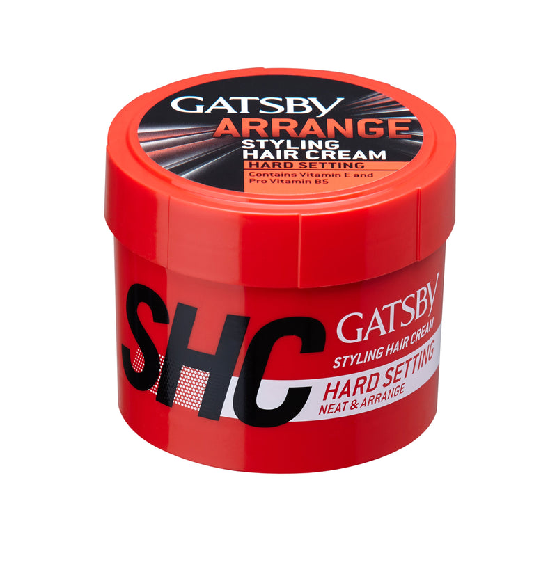 Gatsby Styling Hair Cream Hard Setting - Neat & Arrange, 250g Buy at Indicrest