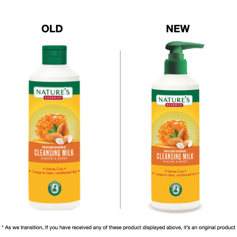 Nature's Essence Nourishing Cleansing Milk Almond & Honey, 400ml Buy at Indicrest Image 2