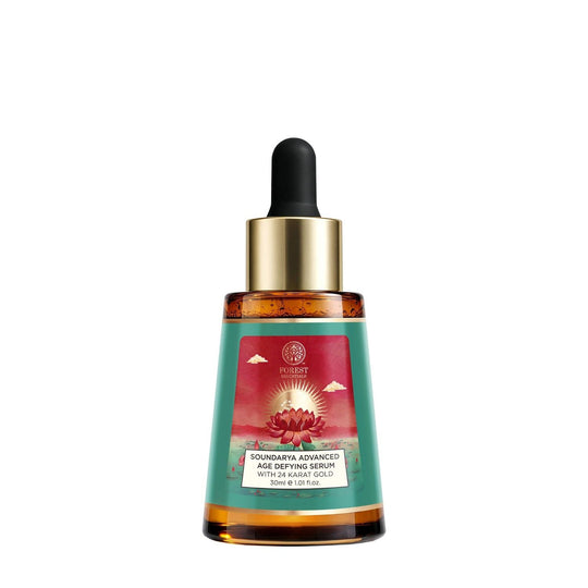 Forest Essentials Soundarya Advanced Age Defying Serum With 24K Gold, 30ml, Buy from Indicrest