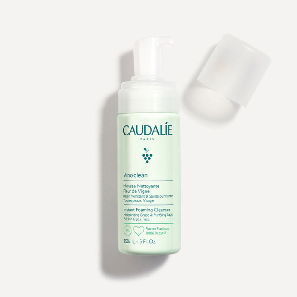 Caudalie Vinoclean Instant Foaming Cleanser, Face Wash, 150ml