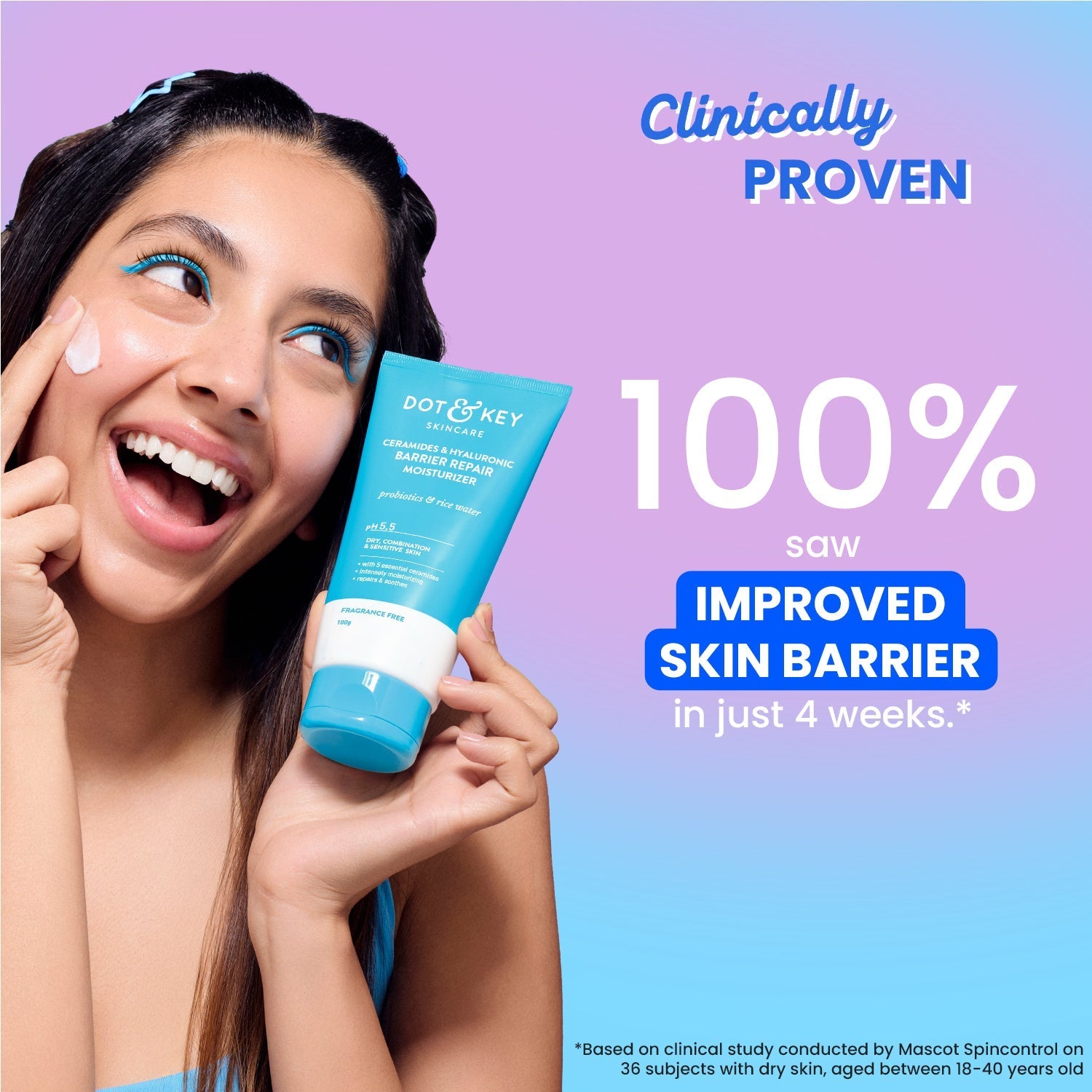 Dot & Key Hydrating Barrier Repair Duo, (100ml+100ml)