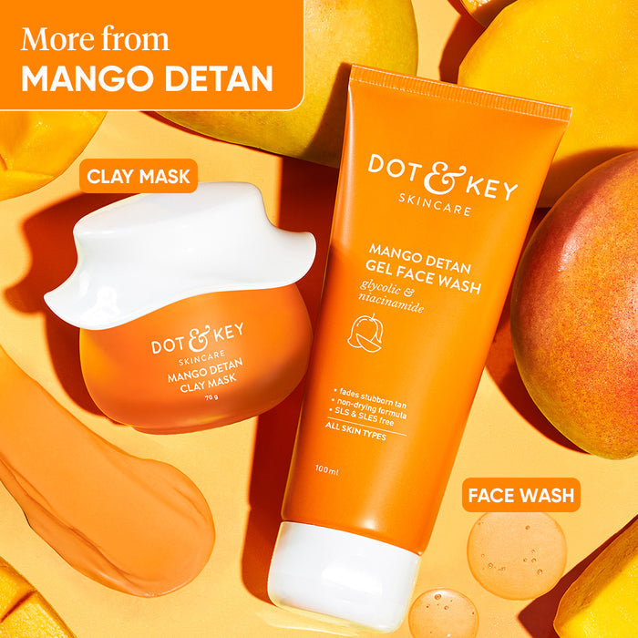 Dot & Key Mango Detan Clay Mask, 70g