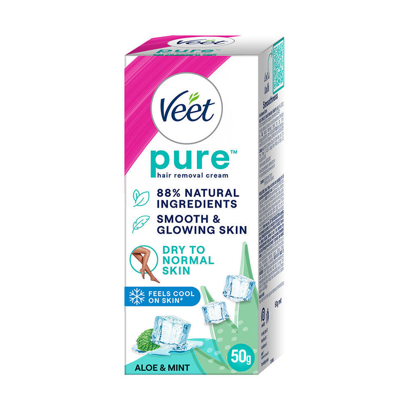 Veet Pure Hair Removal Cream For Women For Dry To Normal Skin, 50g Buy at Indicrest