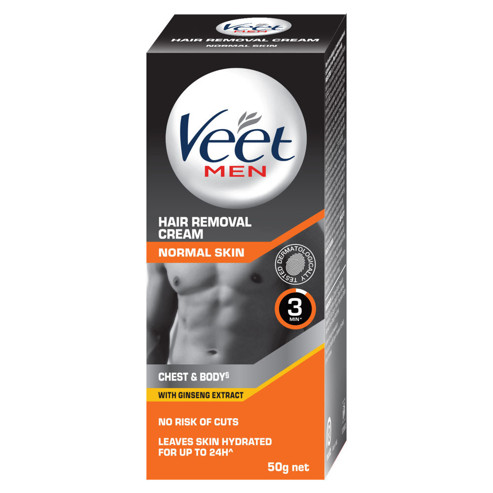 Veet Hair Removal Cream For Men For Normal Skin, 50g Buy at Indicrest