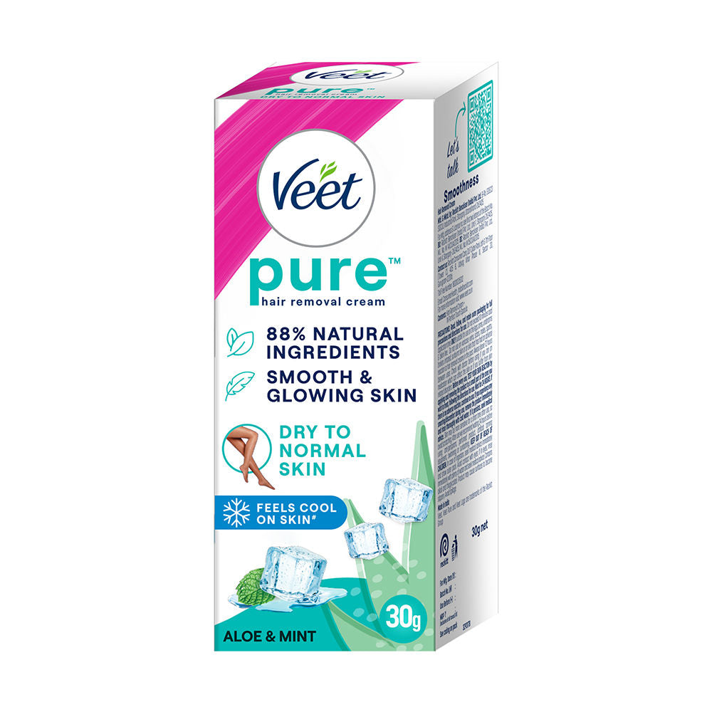 Veet Pure Hair Removal Cream For Women For Dry To Normal Skin, 30g Buy at Indicrest