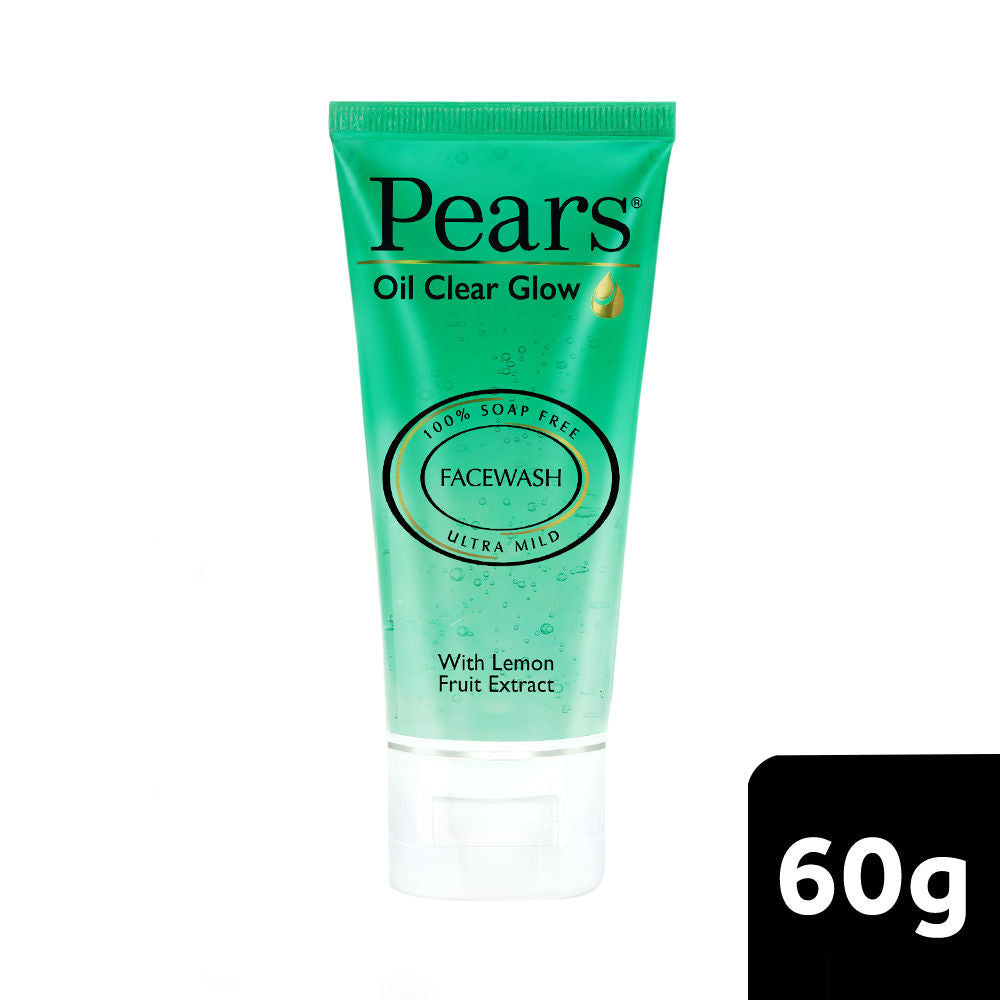 Pears Oil Clear Facewash Ultra Mild pH Balanced with Lemon Flower Extract, 60g Buy at Indicrest