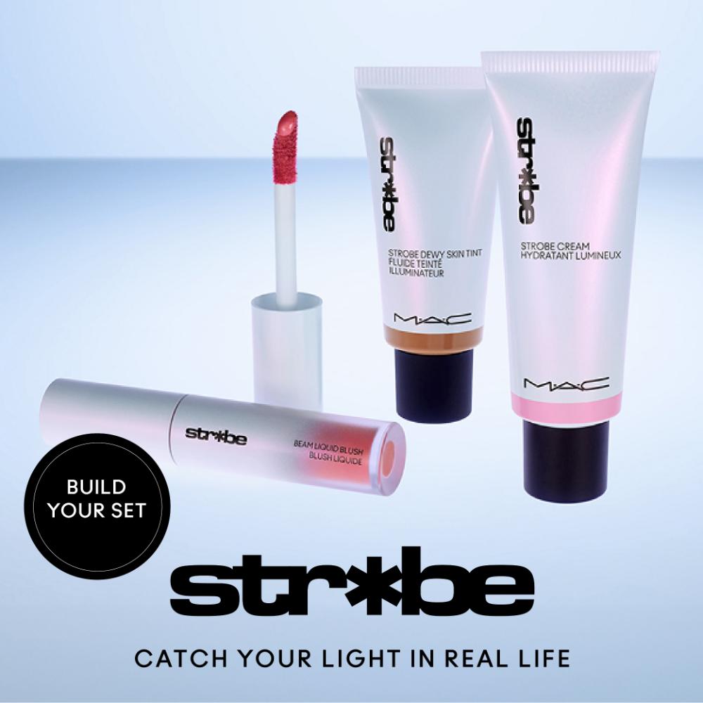M.A.C Strobe Cream - Pinklite | Illuminating Moisturizer & Liquid Highlighter, 50ml