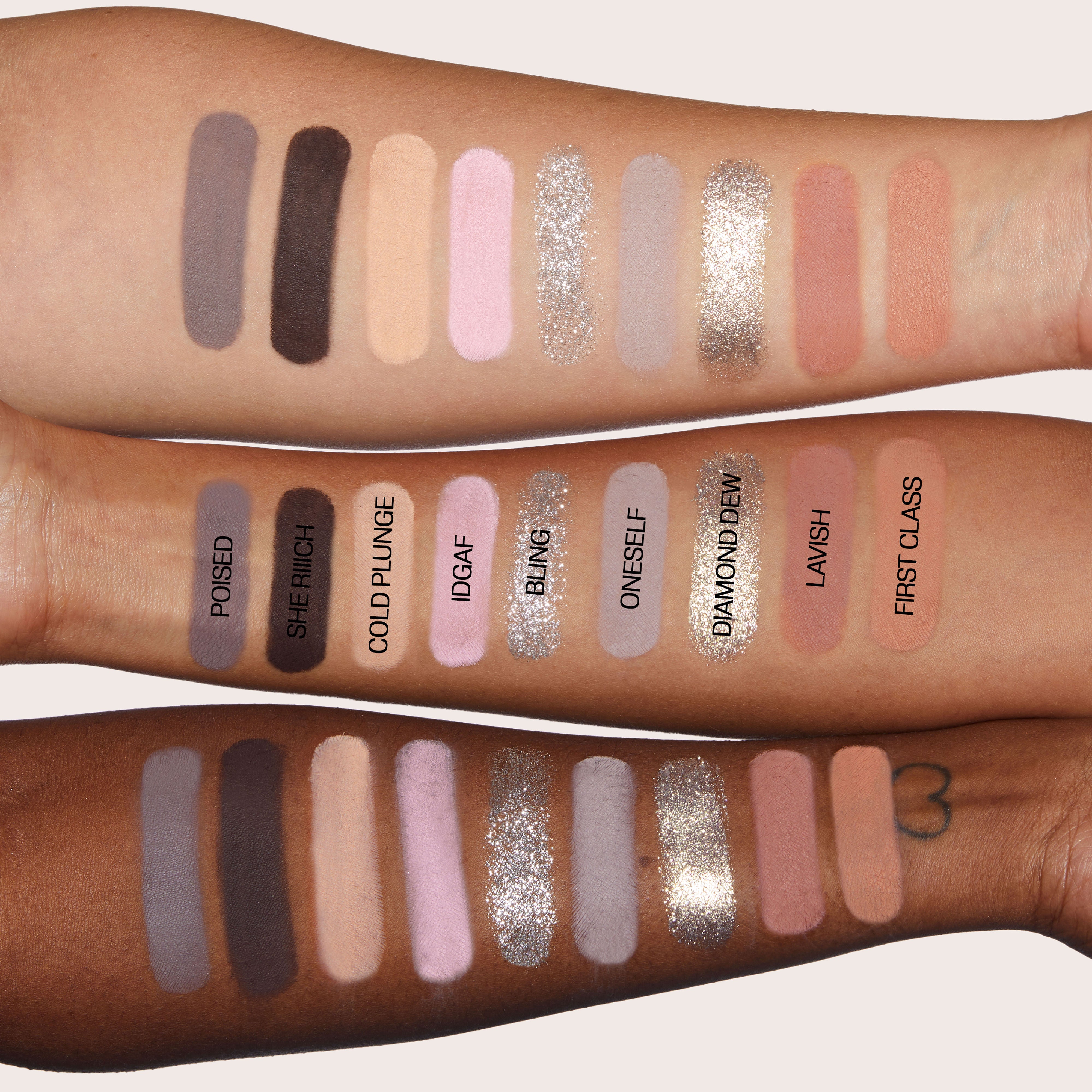 Huda Beauty Icy Nude Eyeshadow Palette - Get Icy Eyes!, 16.1 g