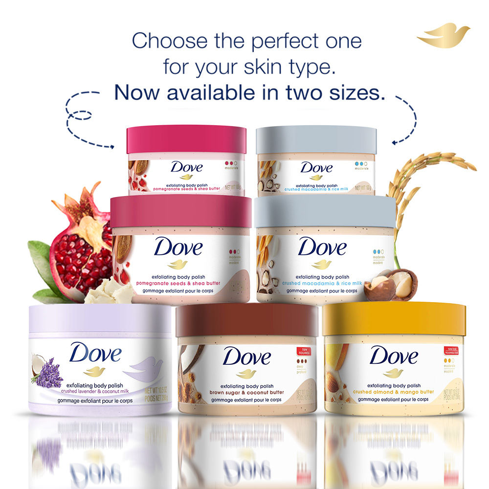 Dove Pomegranate Seeds & Shea Butter Exfoliating Body Scrub, 100g Buy at Indicrest Image 8