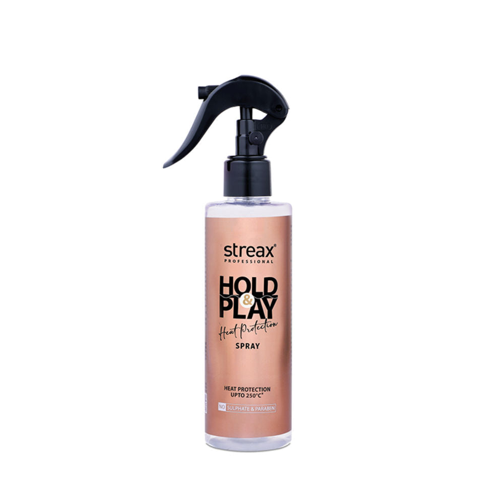 Streax Professional Hold & Play Heat Protection Spray, 200ml Buy at Indicrest Image 9