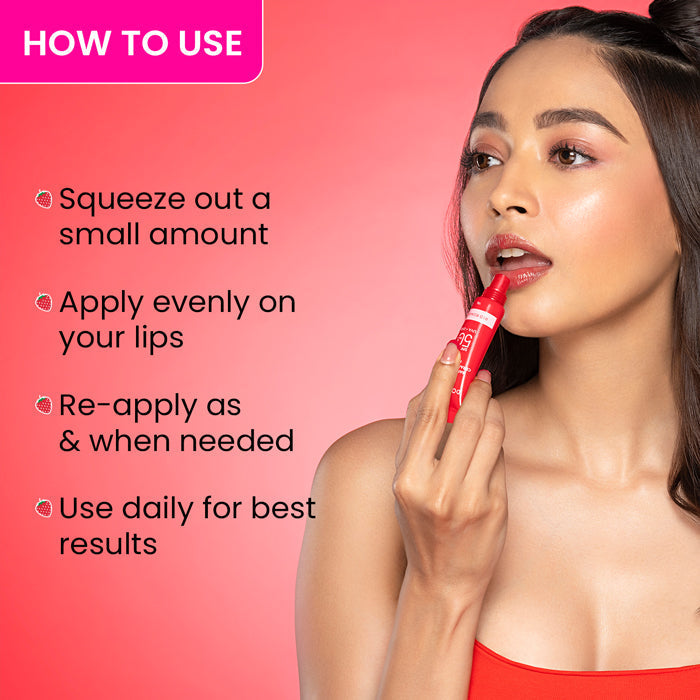 Dot & Key Ceramide + Peptide Lip Balm SPF 50 PA+++, Red Romance