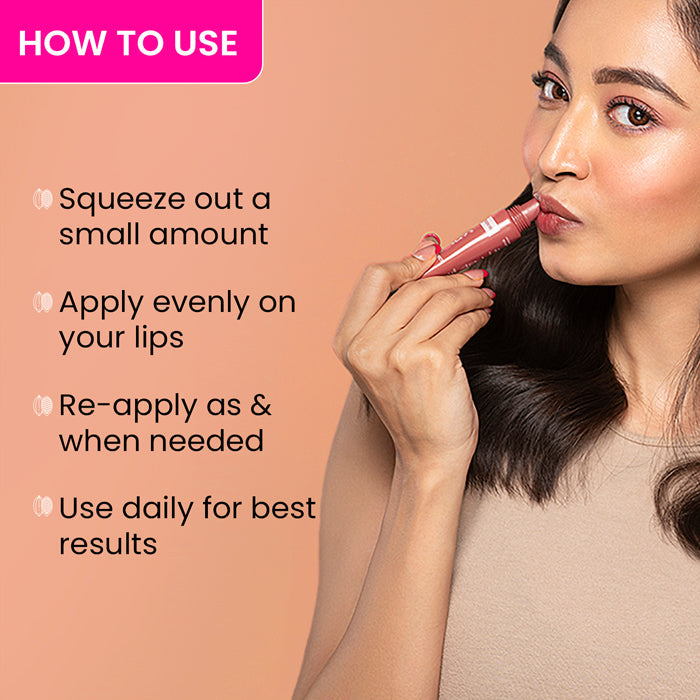 Dot & Key Ceramide + Peptide Lip Balm SPF 50 PA+++, Warm Nude