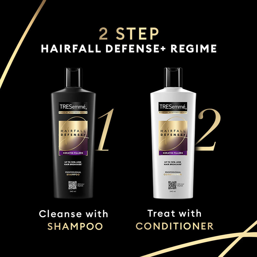 TRESemme Hair Fall Defence Shampoo for Strong Hair with Keratin Protein Nourishes Dry Hair & Frizz, 1000ml Buy at Indicrest Image 8
