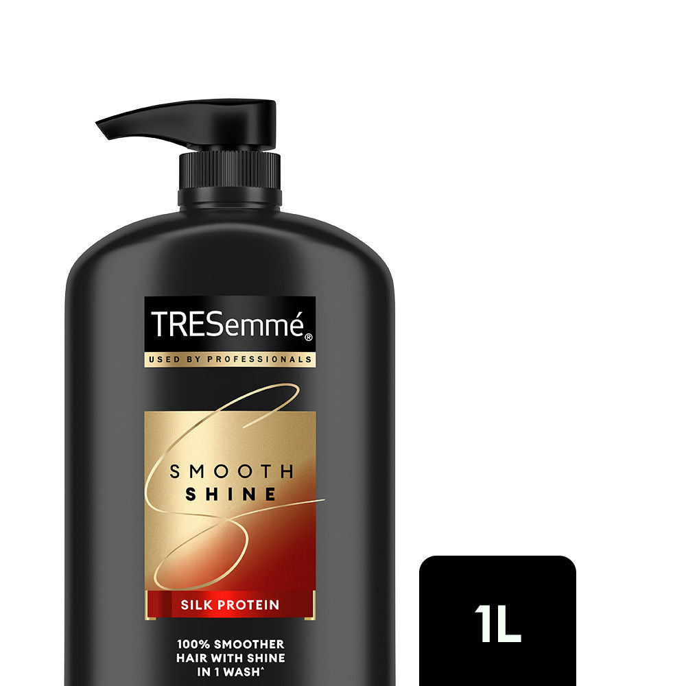 TRESemme Smooth & Shine Shampoo for Silky Smooth Hair with Biotin and Moisturises Dry & Frizzy Hair, 1000ml Buy at Indicrest