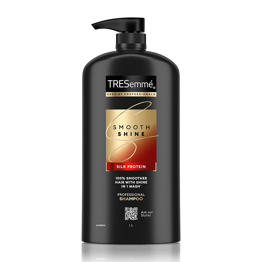 TRESemme Smooth & Shine Shampoo for Silky Smooth Hair with Biotin and Moisturises Dry & Frizzy Hair, 1000ml Buy at Indicrest Image 2
