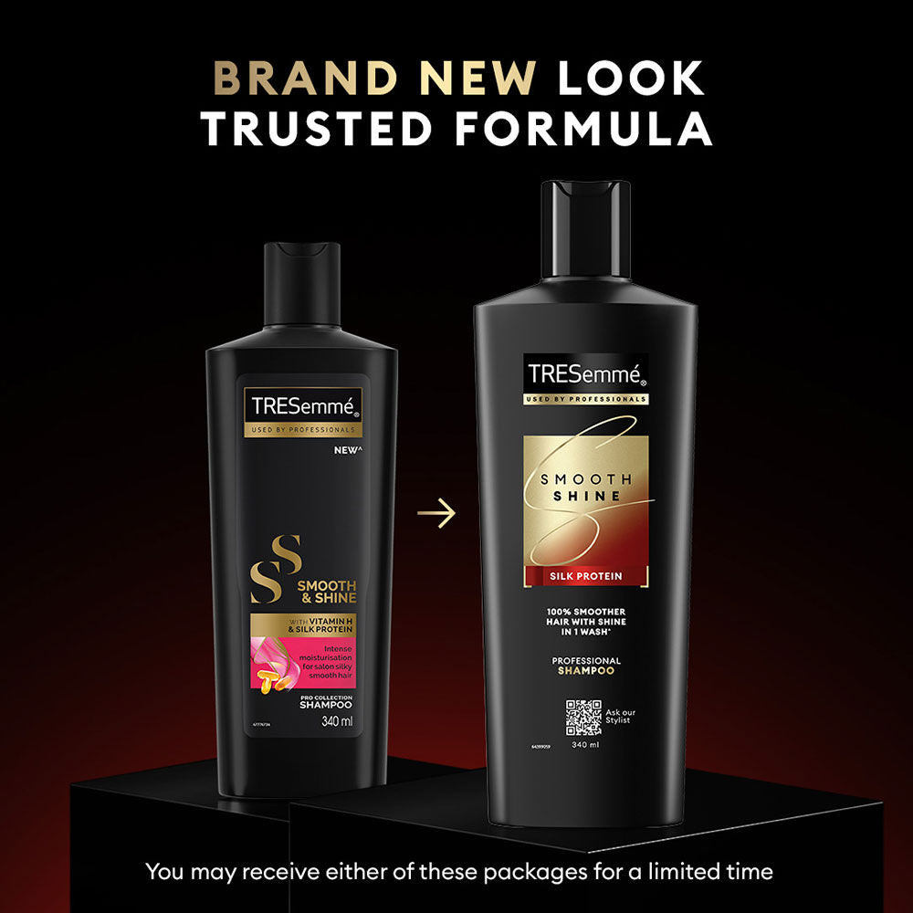 TRESemme Smooth & Shine Shampoo for Silky Smooth Hair with Biotin and Moisturises Dry & Frizzy Hair, 1000ml Buy at Indicrest Image 3