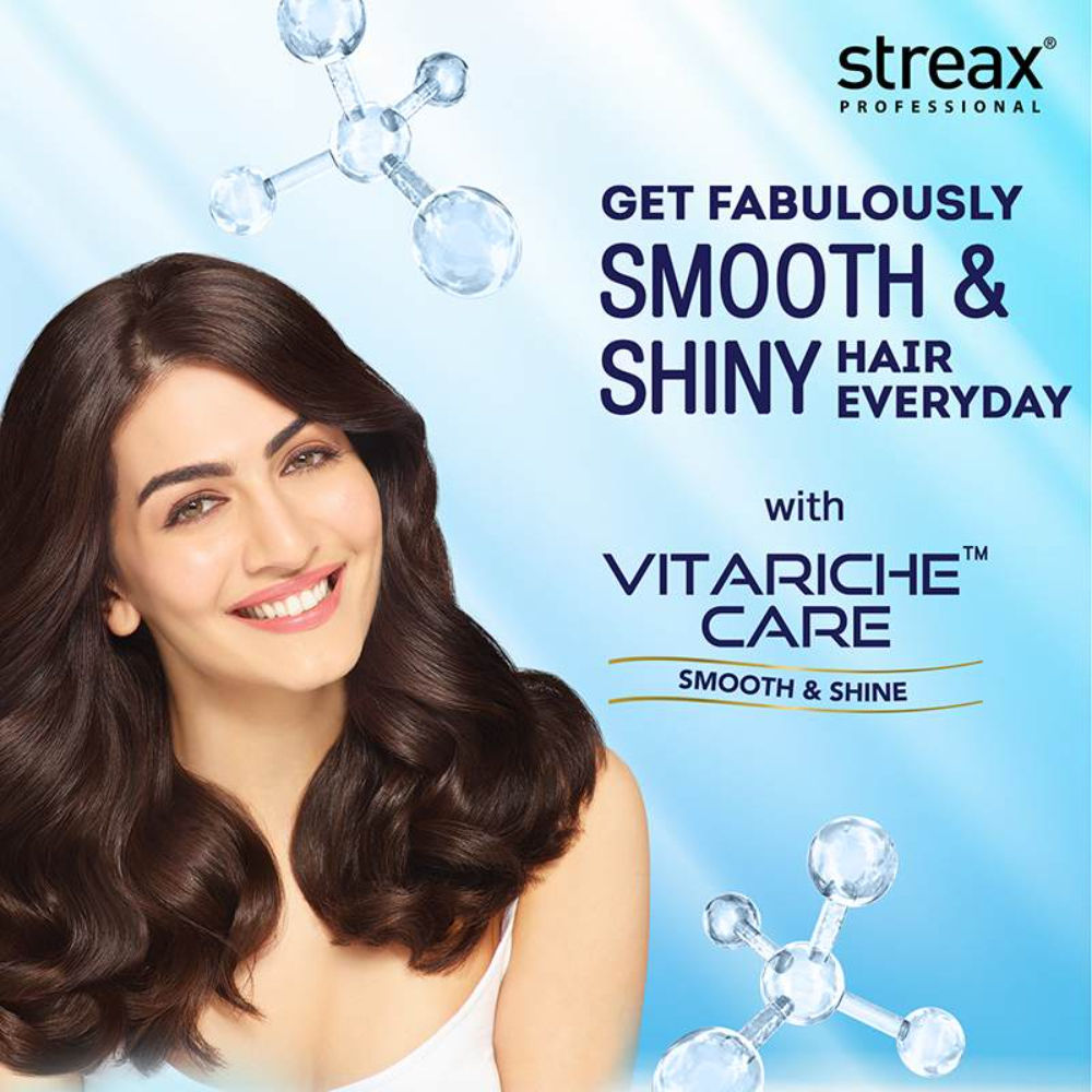 Streax Professional Vitariche Care Smooth & Shine Hair Masque For Frizzy & Dry hair, 200g Buy at Indicrest Image 2