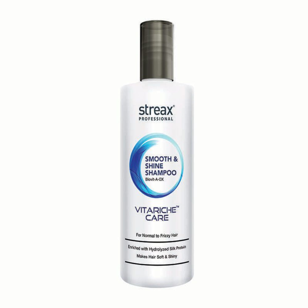 Streax Professional Vitariche Care Smooth & Shine Shampoo For Normal to Dry Hair, 300ml Buy at Indicrest Image 7