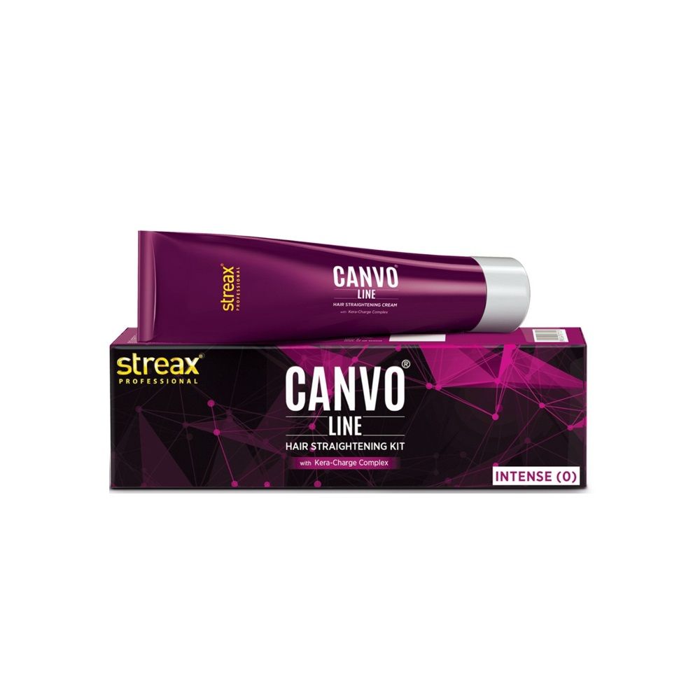 Streax Professional Canvoline Hair Straightening Intense Kit, 160g Buy at Indicrest Image 8