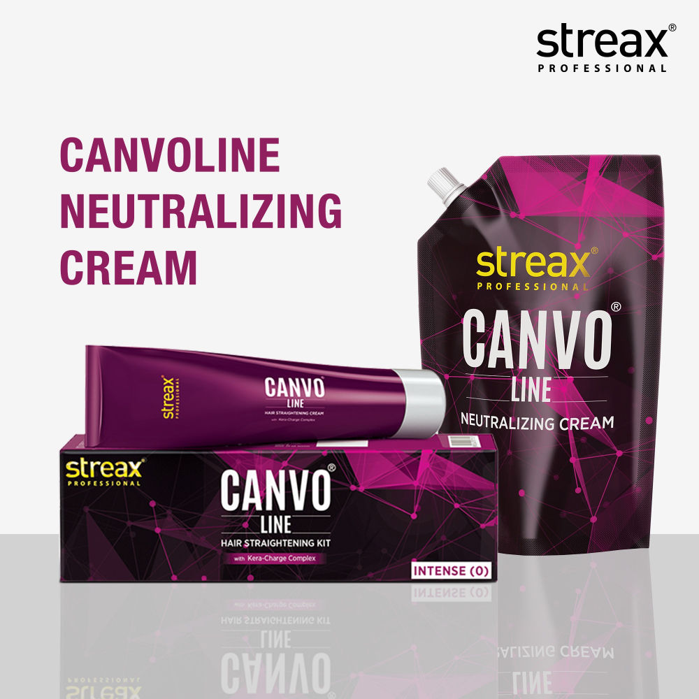 Streax Professional Canvoline Hair Intense Neutralizing Cream, 500g Buy at Indicrest Image 5